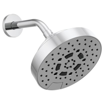 Brizo Essential Shower 87492 7" Linear Round H2Okinetic Multi-Function Wall Mount Shower Head - 2.5 GPM