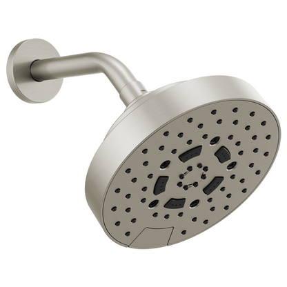 Brizo Essential Shower 87492 7" Linear Round H2Okinetic Multi-Function Wall Mount Shower Head - 2.5 GPM