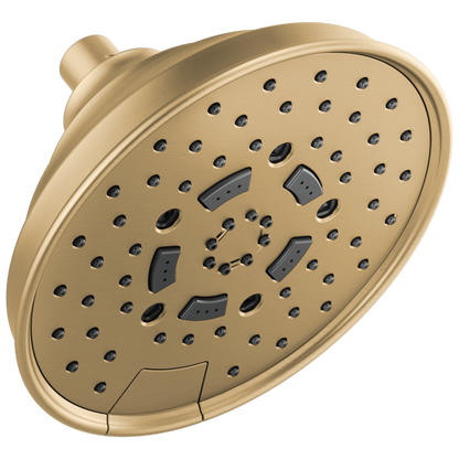 Brizo Essential Shower 87495 7" Classic Round H2Okinetic Multi-Function Wall Mount Shower Head - 2.5 GPM