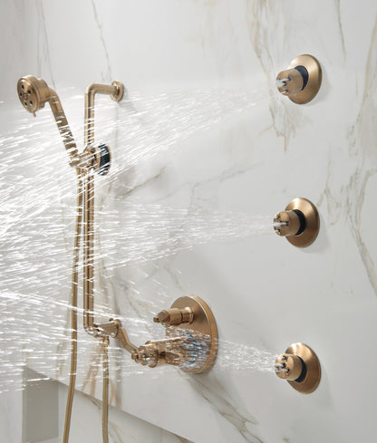Brizo Litze 88735 Slide Bar Handshower with H20Kinetic Technology