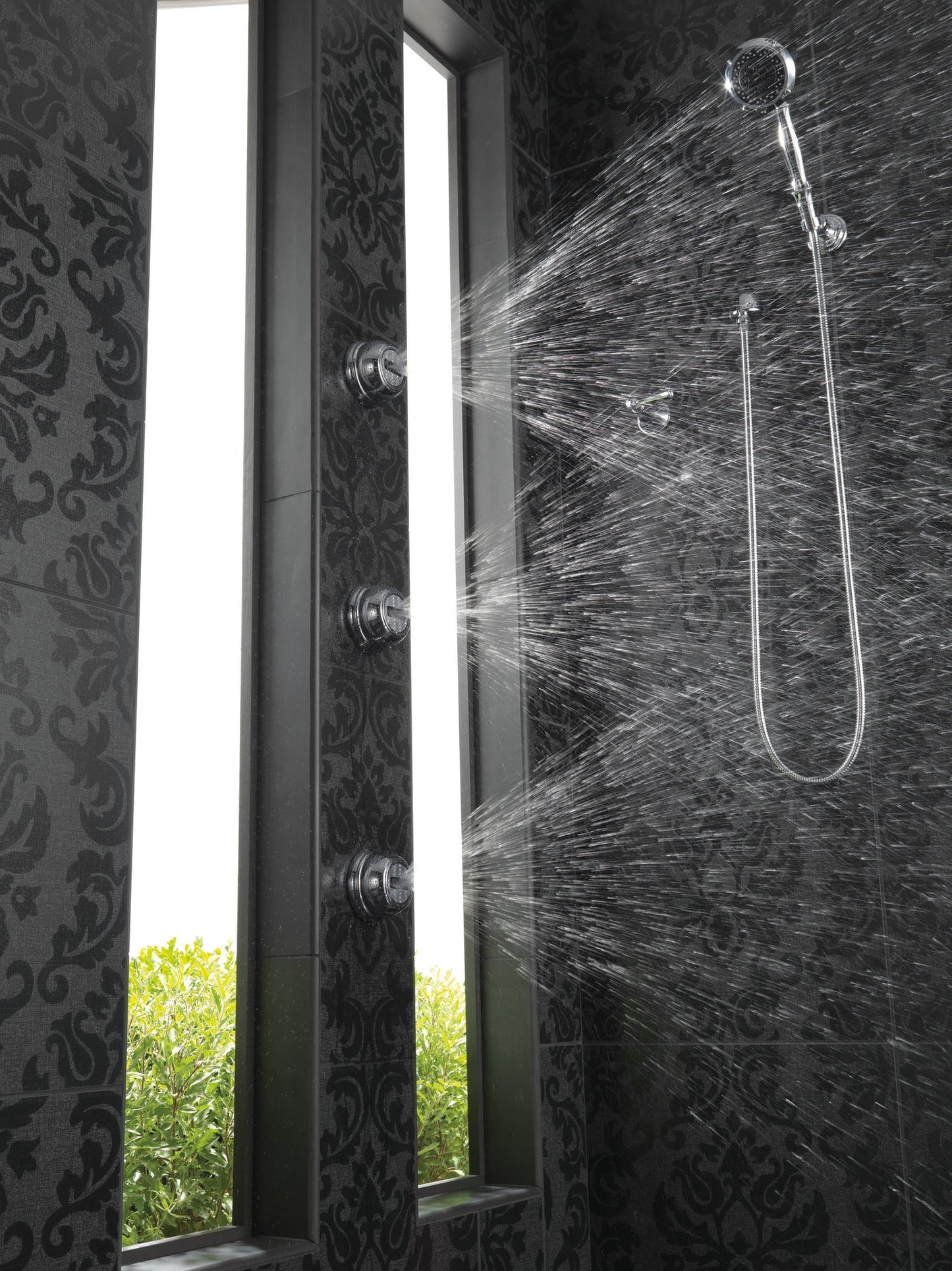 Brizo Baliza 85810 Multifunction Wall Mount Handshower, chrome - view 2