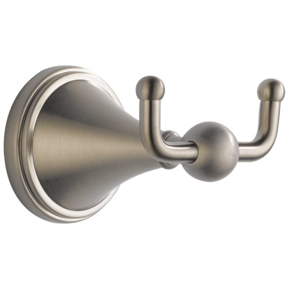 Brizo Brizo Traditional 69535 Double Robe Hook, brushed nickel