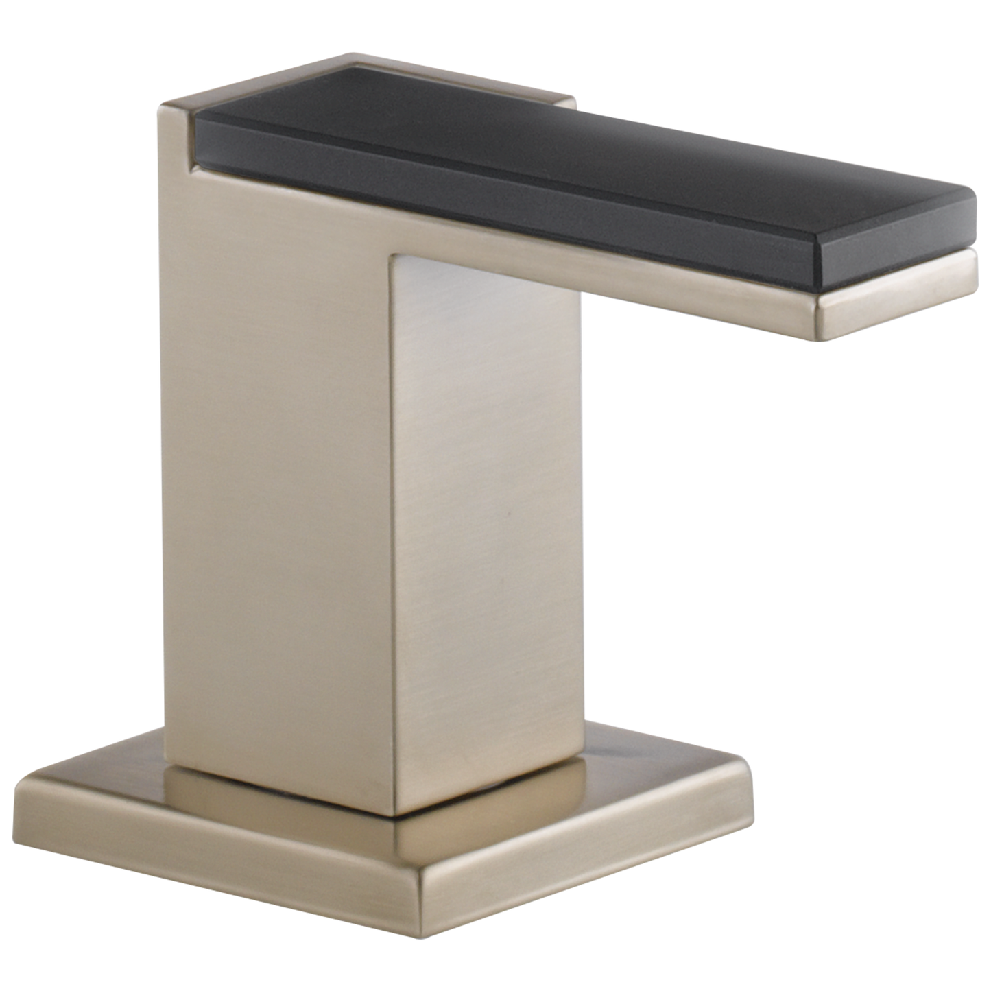 Brizo Siderna HL5382 Widespread Lavatory and Bidet Solar Gray Glass Lever Handle Kit