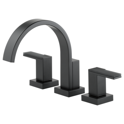Brizo Siderna HL682 Roman Tub Faucet Solar Gray Glass Lever Handle Kit
