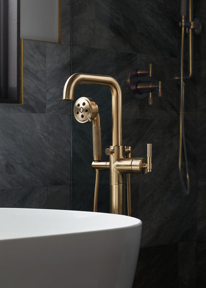 Brizo Litze HL7033 Single-Handle Floor Mount Tub Filler T-Lever Handle Kit