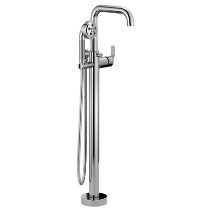 Brizo Litze HL7034 Single-Handle Floor Mount Tub Filler Industrial Lever Handle Kit