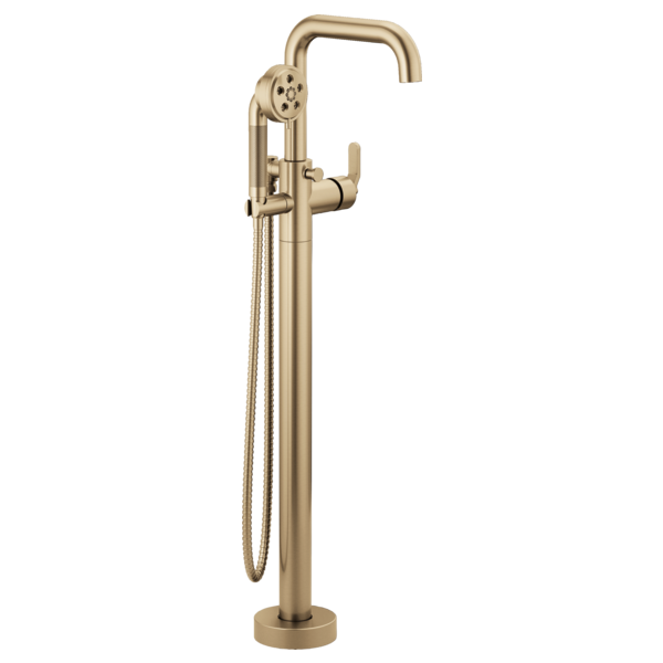 Brizo Litze HL7034 Single-Handle Floor Mount Tub Filler Industrial Lever Handle Kit