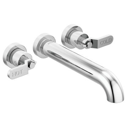 Brizo Litze HL70434 Two-Handle Wall Mount Tub Filler Industrial Lever Handle Kit