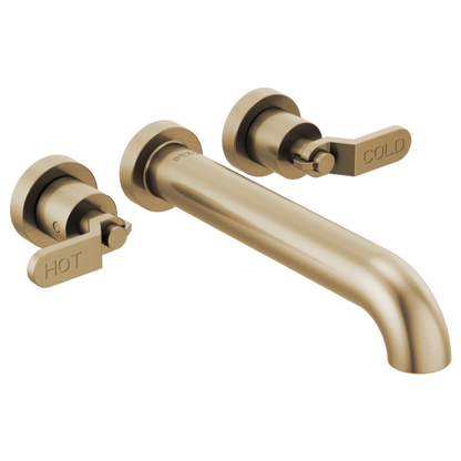 Brizo Litze HL70434 Two-Handle Wall Mount Tub Filler Industrial Lever Handle Kit