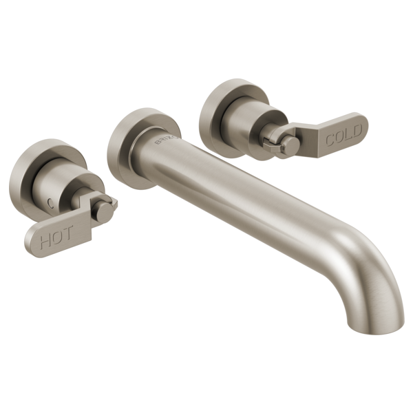 Brizo Litze HL70434 Two-Handle Wall Mount Tub Filler Industrial Lever Handle Kit