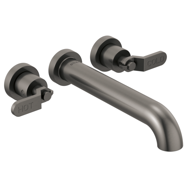 Brizo Litze HL70434 Two-Handle Wall Mount Tub Filler Industrial Lever Handle Kit