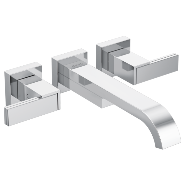 Brizo Siderna HL70480 Two-Handle Wall Mount Tub Filler Lever Handle Kit
