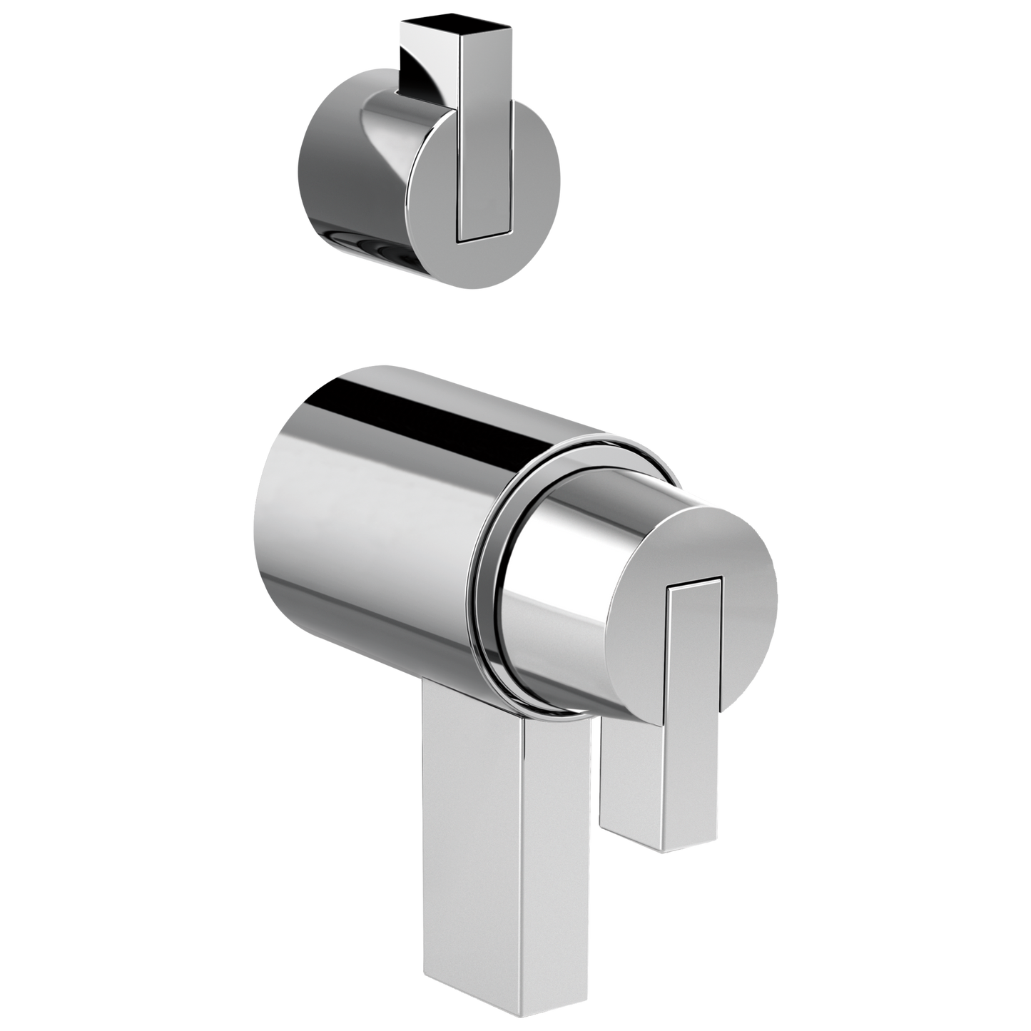 Brizo Litze HL7532 TempAssure Thermostatic Valve With Integrated Diverter Lever Handle Kit