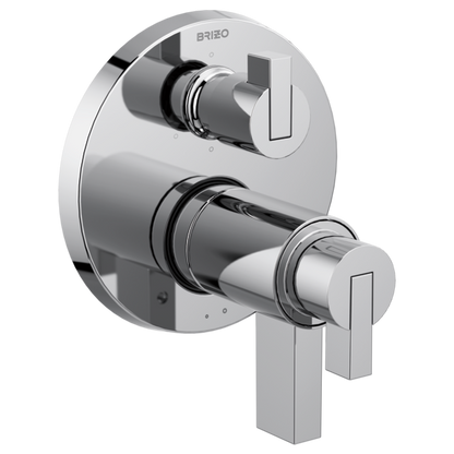 Brizo Litze HL7532 TempAssure Thermostatic Valve With Integrated Diverter Lever Handle Kit