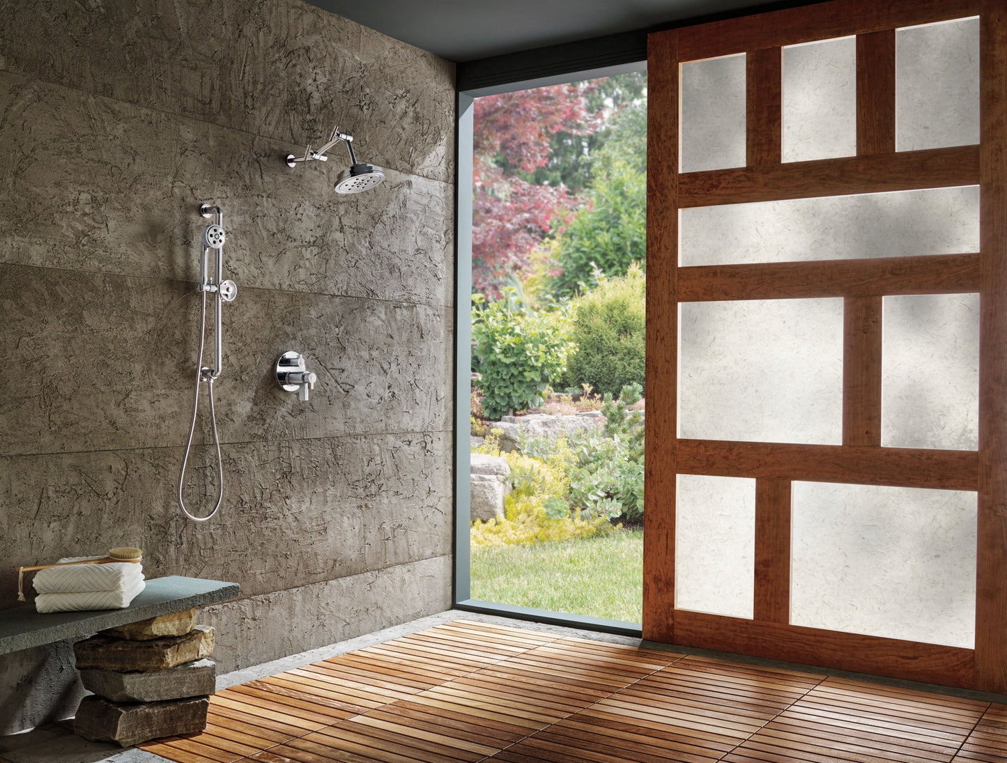 Brizo Litze HL7532 TempAssure Thermostatic Valve With Integrated Diverter Lever Handle Kit