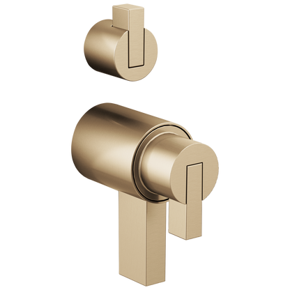 Brizo Litze HL7532 TempAssure Thermostatic Valve With Integrated Diverter Lever Handle Kit