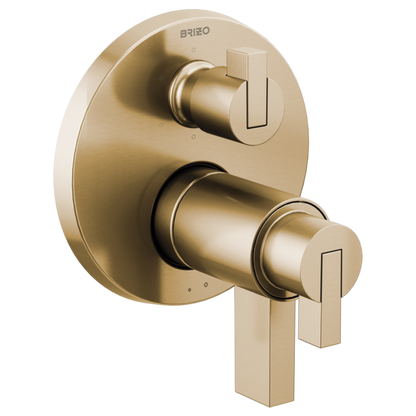 Brizo Litze HL7532 TempAssure Thermostatic Valve With Integrated Diverter Lever Handle Kit