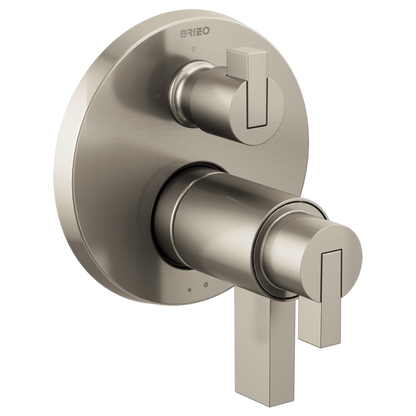 Brizo Litze HL7532 TempAssure Thermostatic Valve With Integrated Diverter Lever Handle Kit