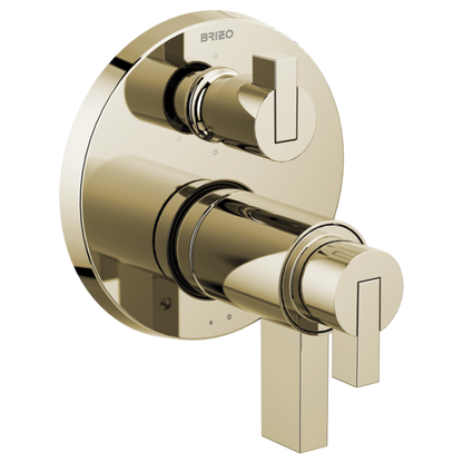 Brizo Litze HL7532 TempAssure Thermostatic Valve With Integrated Diverter Lever Handle Kit