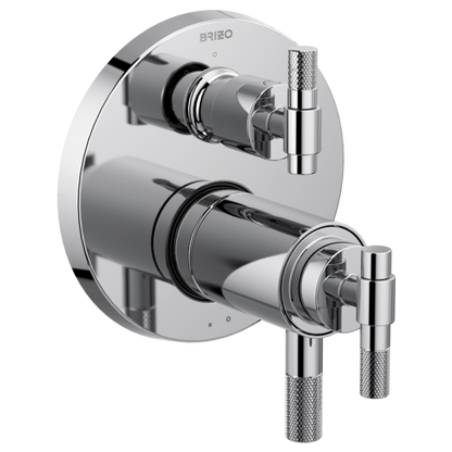 Brizo Litze HL7533 TempAssure Thermostatic Valve With Integrated Diverter T-Lever Handle Kit