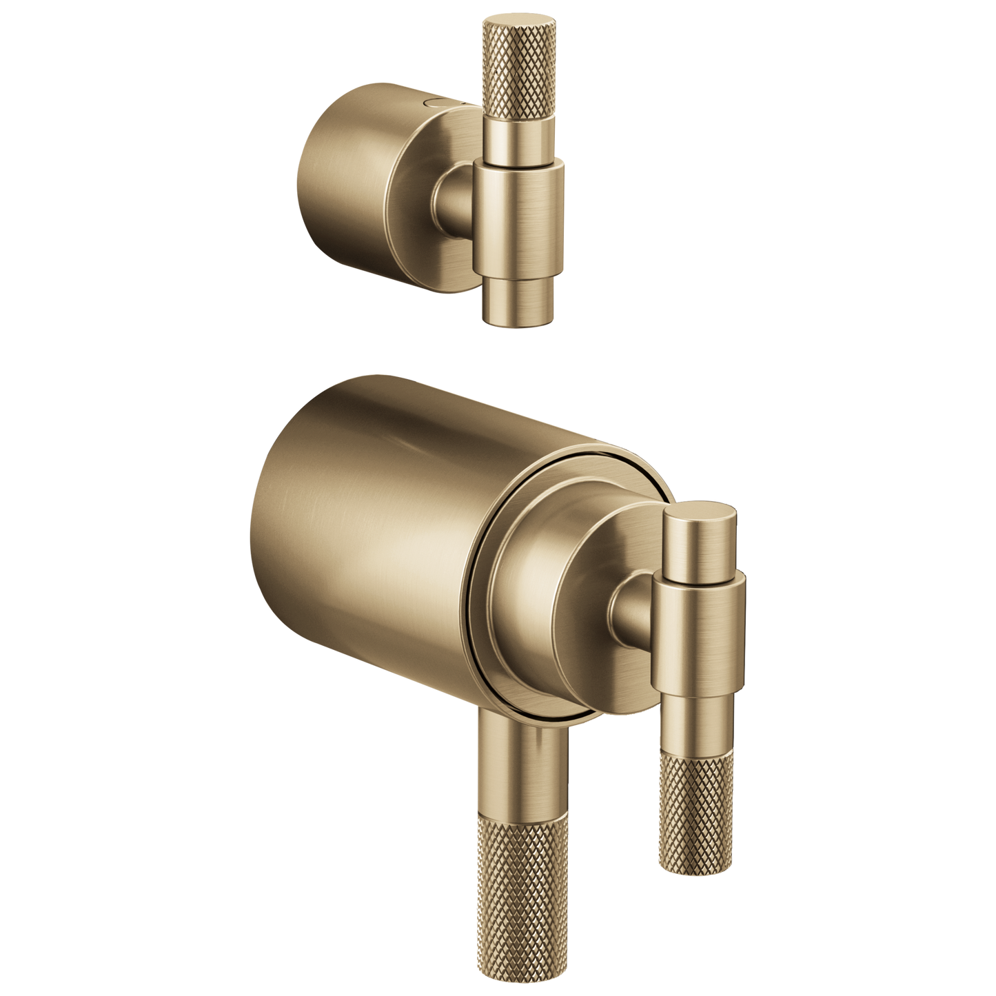 Brizo Litze HL7533 TempAssure Thermostatic Valve With Integrated Diverter T-Lever Handle Kit