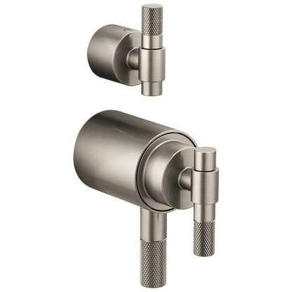 Brizo Litze HL7533 TempAssure Thermostatic Valve With Integrated Diverter T-Lever Handle Kit