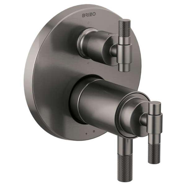 Brizo Litze HL7533 TempAssure Thermostatic Valve With Integrated Diverter T-Lever Handle Kit