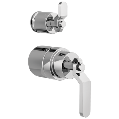Brizo Litze HL75P34 Pressure Balance Valve with Integrated Diverter Trim Industrial Lever Handle Kit