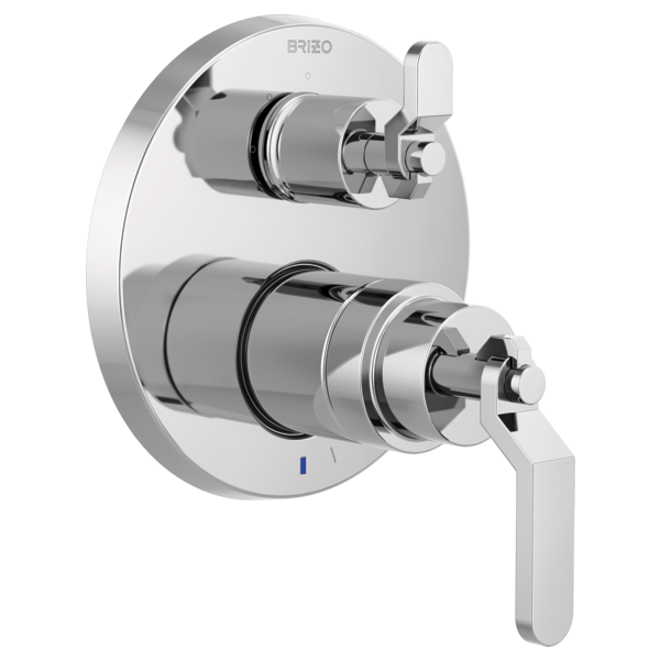 Brizo Litze HL75P34 Pressure Balance Valve with Integrated Diverter Trim Industrial Lever Handle Kit