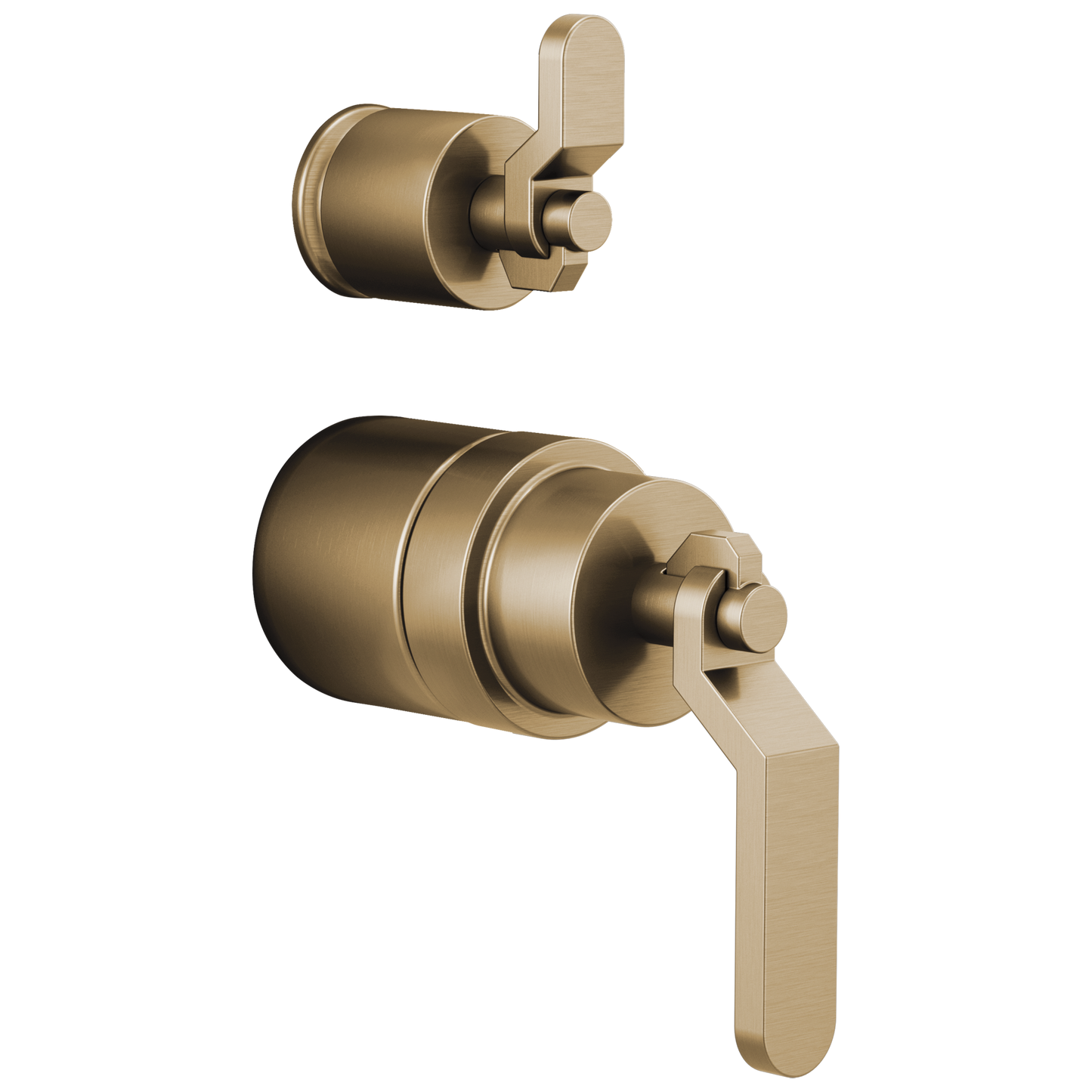 Brizo Litze HL75P34 Pressure Balance Valve with Integrated Diverter Trim Industrial Lever Handle Kit