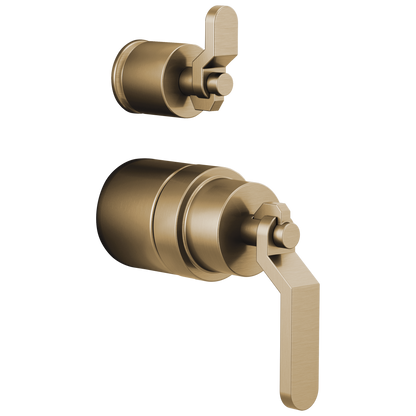 Brizo Litze HL75P34 Pressure Balance Valve with Integrated Diverter Trim Industrial Lever Handle Kit
