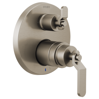 Brizo Litze HL75P34 Pressure Balance Valve with Integrated Diverter Trim Industrial Lever Handle Kit