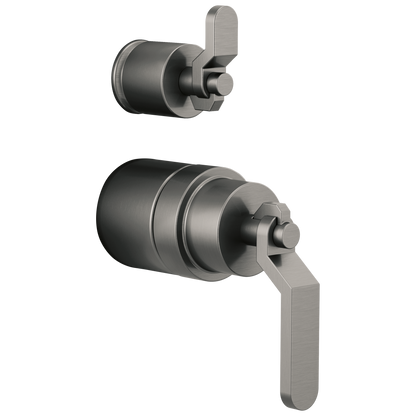Brizo Litze HL75P34 Pressure Balance Valve with Integrated Diverter Trim Industrial Lever Handle Kit
