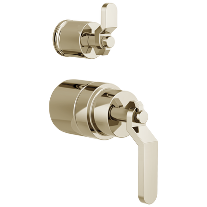 Brizo Litze HL75P34 Pressure Balance Valve with Integrated Diverter Trim Industrial Lever Handle Kit