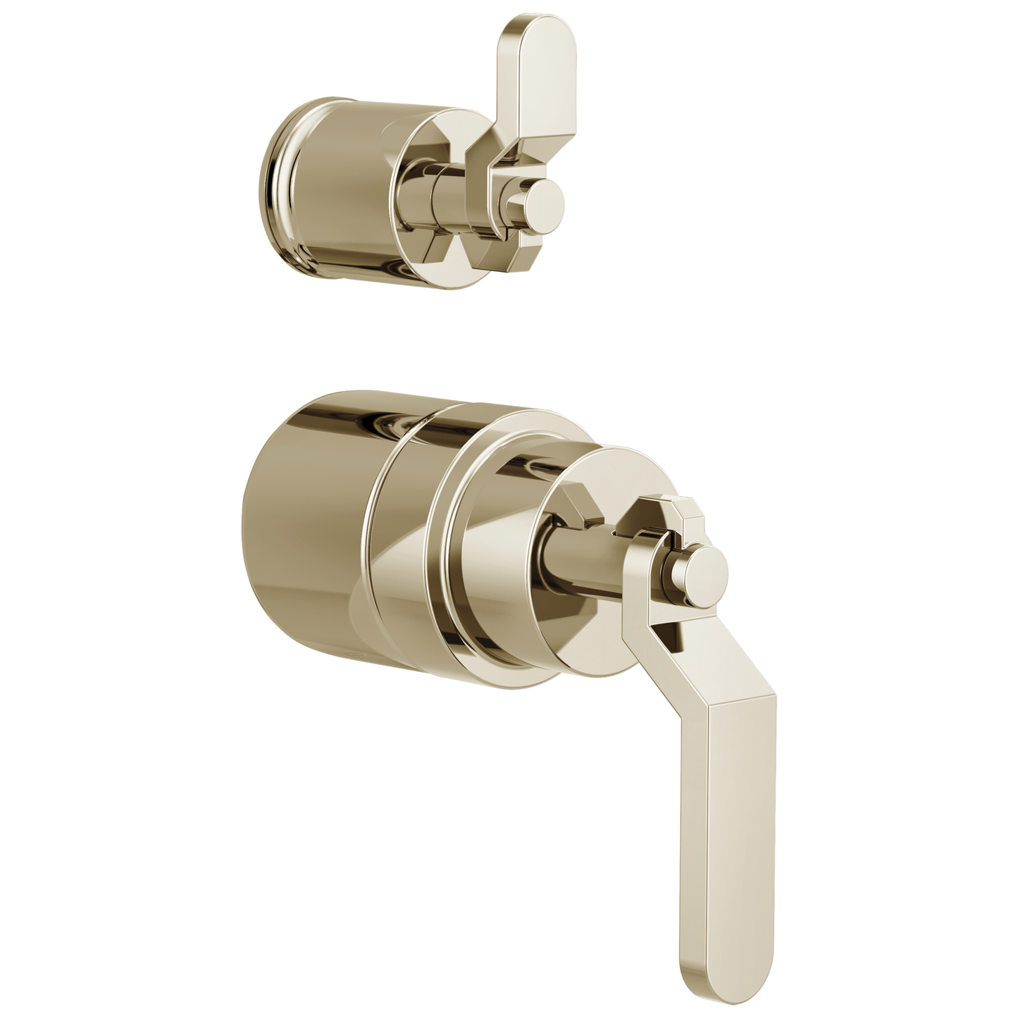 Brizo Litze HL75P34 Pressure Balance Valve with Integrated Diverter Trim Industrial Lever Handle Kit