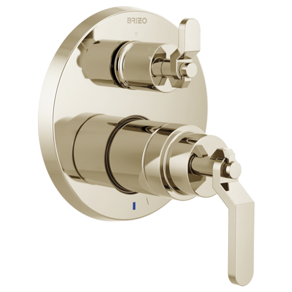 Brizo Litze HL75P34 Pressure Balance Valve with Integrated Diverter Trim Industrial Lever Handle Kit