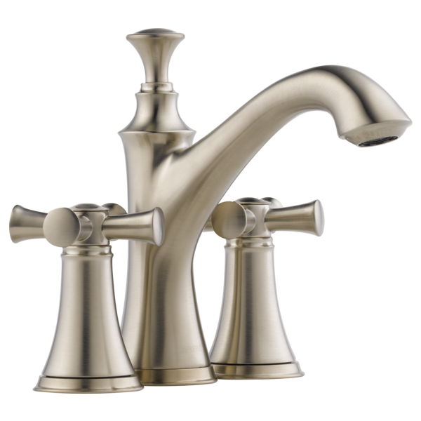 Brizo Baliza HX505 Widespread Lavatory Cross Handle Kit, brushed nickel - view 3