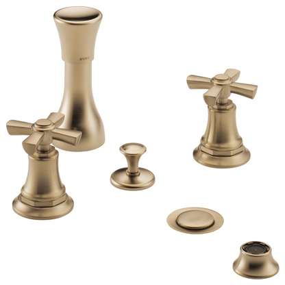 Brizo Rook HX5361 Widespread Lavatory and Bidet Cross Handle Kit