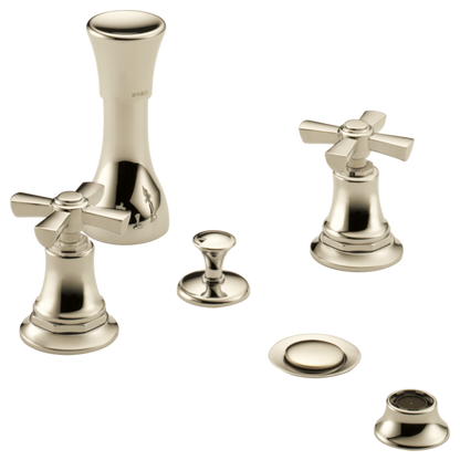 Brizo Rook HX5361 Widespread Lavatory and Bidet Cross Handle Kit