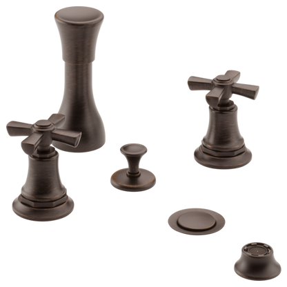 Brizo Rook HX5361 Widespread Lavatory and Bidet Cross Handle Kit