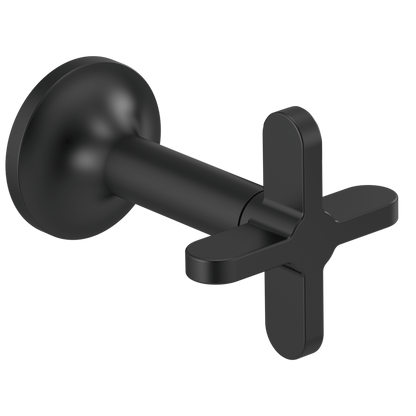 Brizo Jason Wu for Brizo HX5875 Wall Mount Lavatory Cross Handles, matte black 3