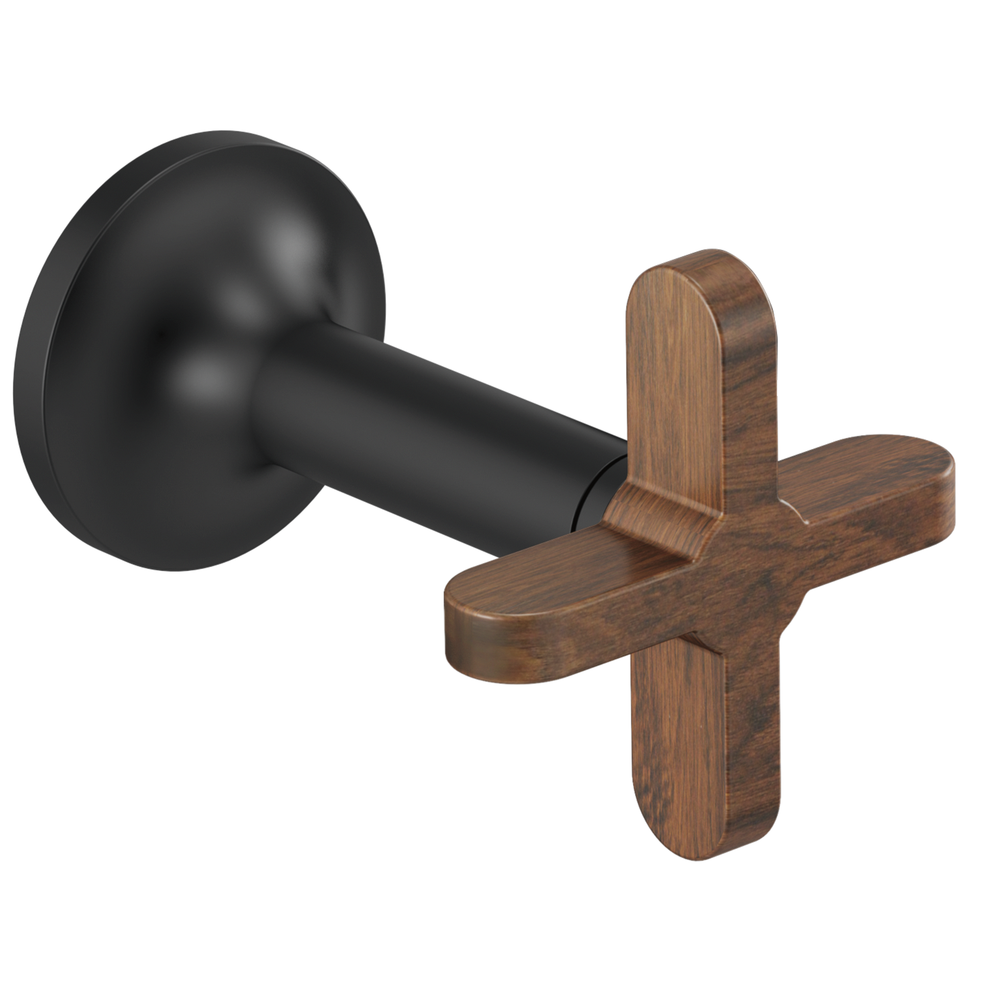 Brizo Jason Wu for Brizo HX5875 Wall Mount Lavatory Cross Handles, matte black