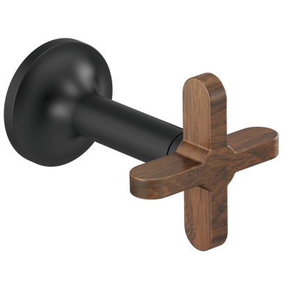 Brizo Jason Wu for Brizo HX5875 Wall Mount Lavatory Cross Handles, matte black