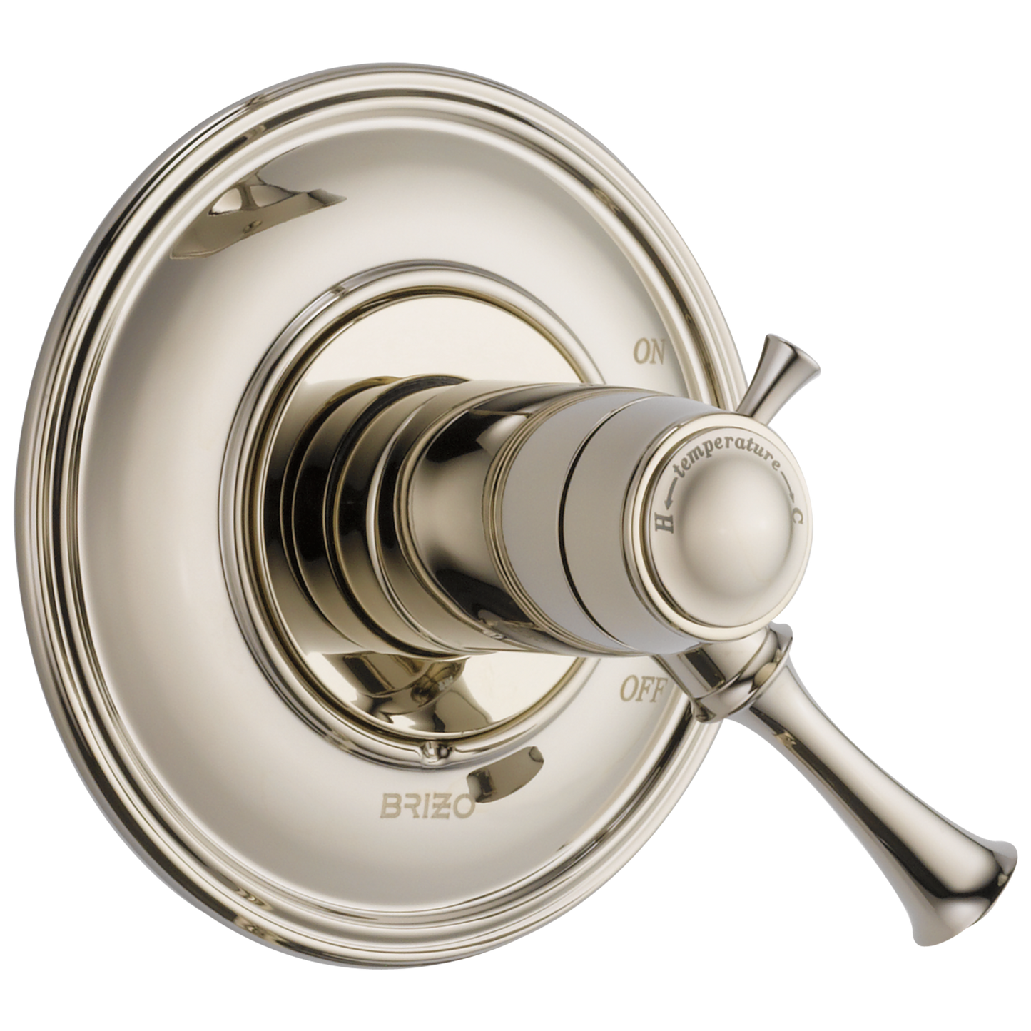 Brizo Baliza T60005 Tempassure Thermostatic Valve Only Trim, polished nickel