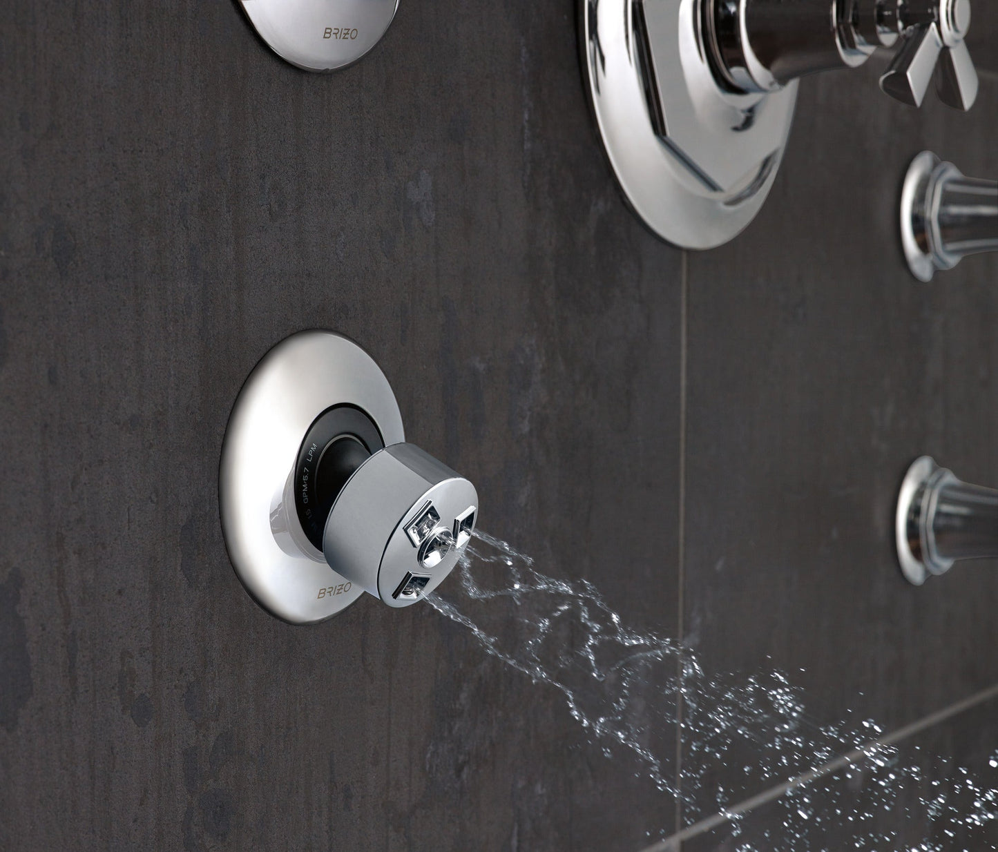 Brizo Rook T66T061 Sensori Thermostatic Valve Trim - Cross