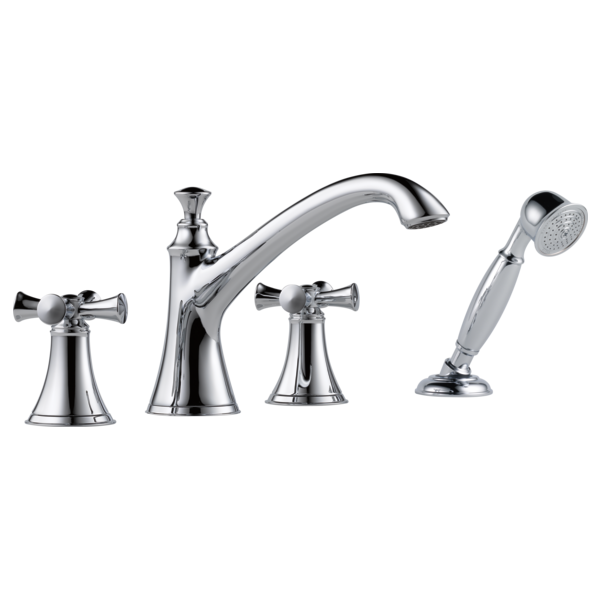 Brizo Baliza T67405 Roman Tub Trim with Hand Shower - Less Handles
