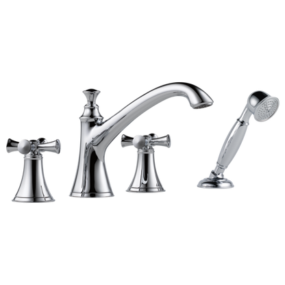 Brizo Baliza T67405 Roman Tub Trim with Hand Shower - Less Handles