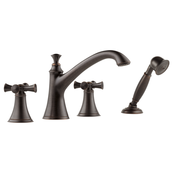 Brizo Baliza T67405 Roman Tub Trim with Hand Shower - Less Handles