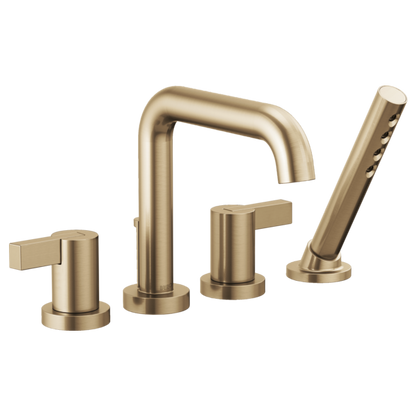 Brizo Litze T67435 Roman Tub with Handshower - Less Handles