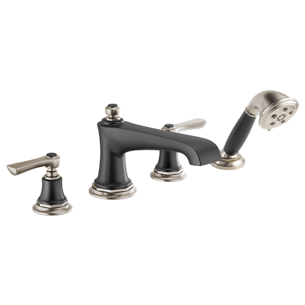 Brizo Rook T67460 Roman Tub Faucet with Handshower - Less Handles